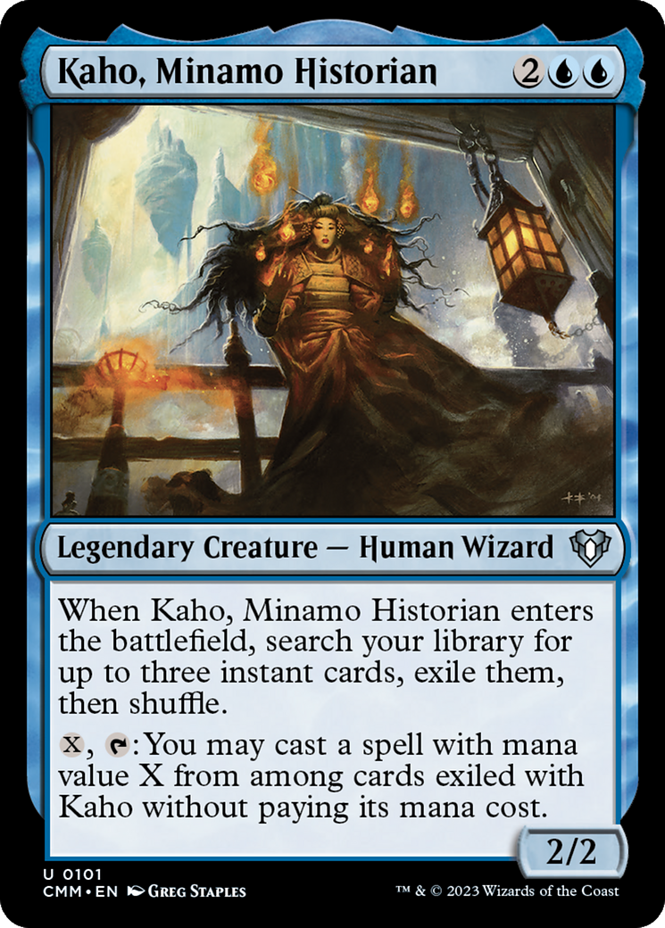 Kaho, Minamo Historian [Commander Masters] | Good Games Adelaide SA