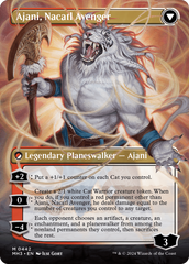 Ajani, Nacatl Pariah // Ajani, Nacatl Avenger (Borderless) [Modern Horizons 3] | Good Games Adelaide SA