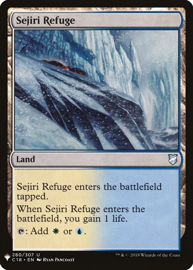 Sejiri Refuge 280 (The List Reprints)  | Good Games Adelaide SA