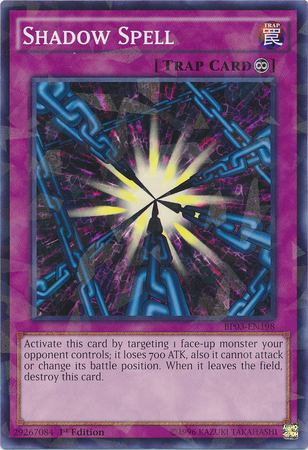 Shadow Spell [BP03-EN198] Shatterfoil Rare | Good Games Adelaide SA