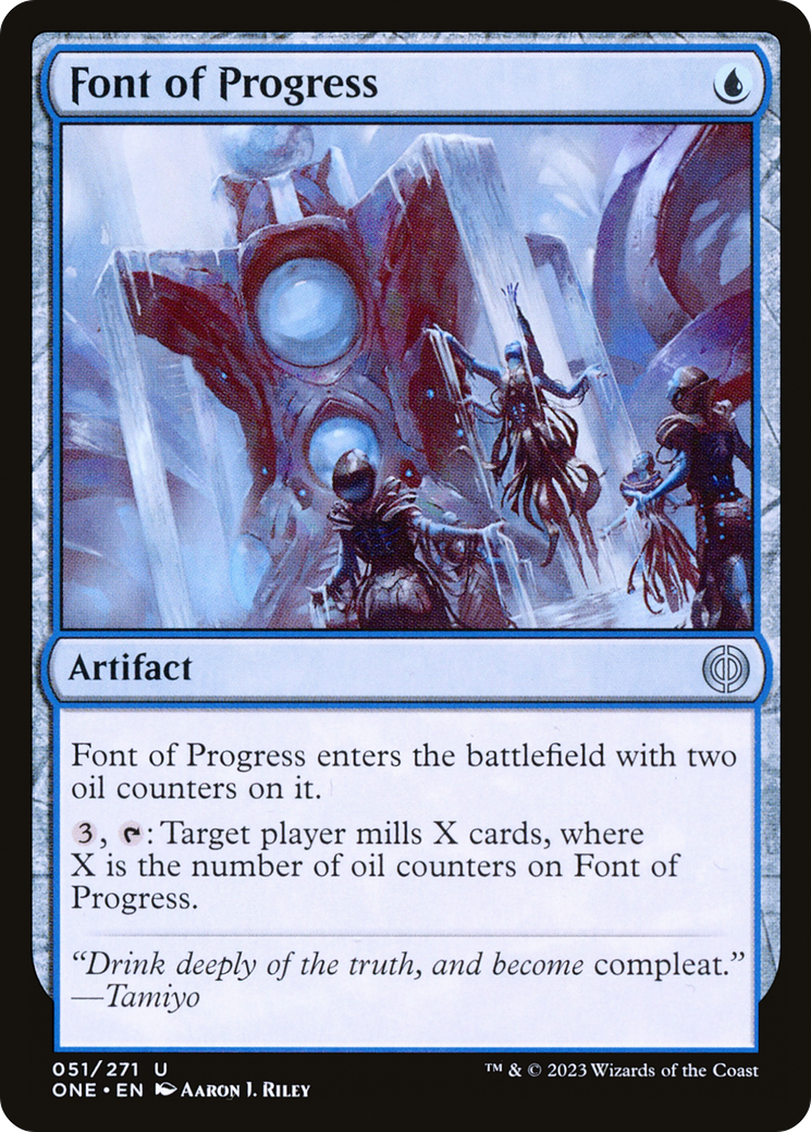 Font of Progress [Phyrexia: All Will Be One] | Good Games Adelaide SA