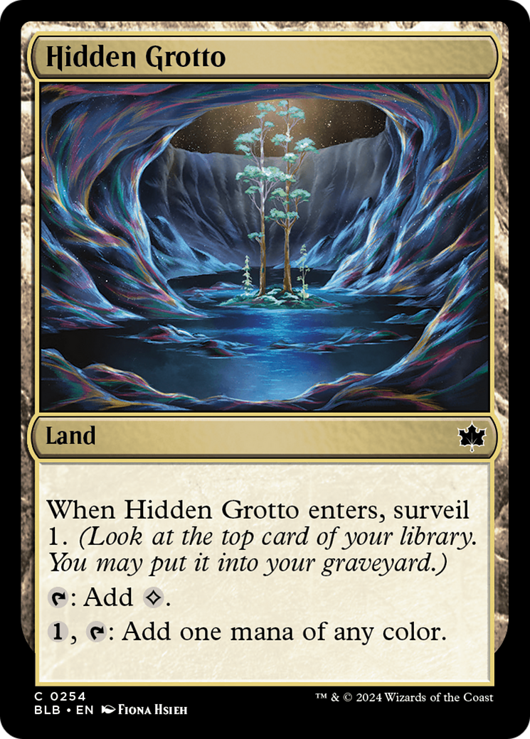 Hidden Grotto [Bloomburrow] | Good Games Adelaide SA