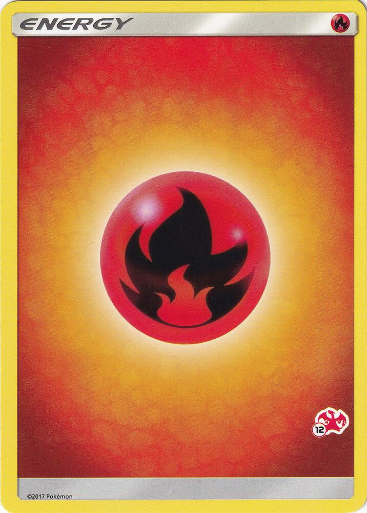 Fire Energy 12 Charizard Stamped  (Battle Academy)  | Good Games Adelaide SA