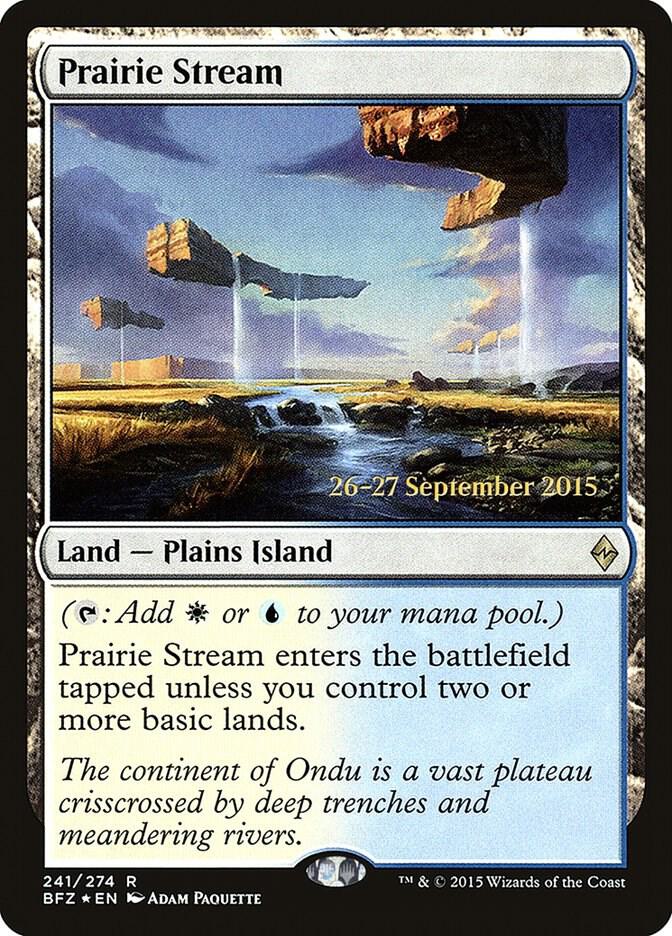 Prairie Stream 241 (Prerelease Cards)  - Foil | Good Games Adelaide SA