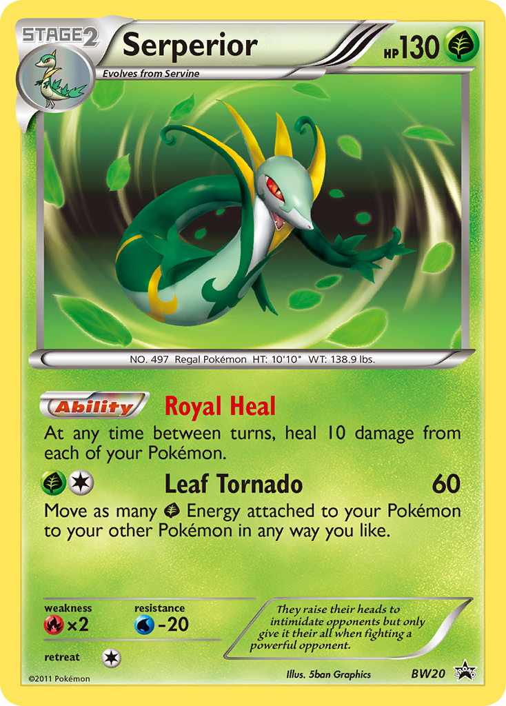 Serperior (BW20) [Black & White: Black Star Promos] | Good Games Adelaide SA