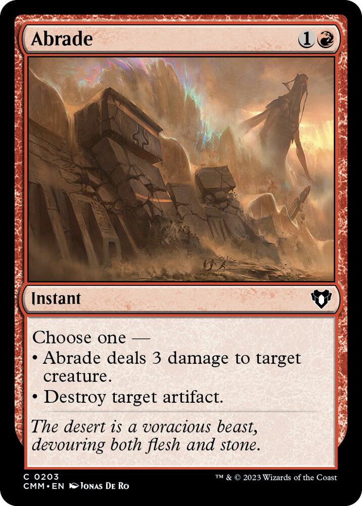 Abrade 203 (Commander Masters)  | Good Games Adelaide SA