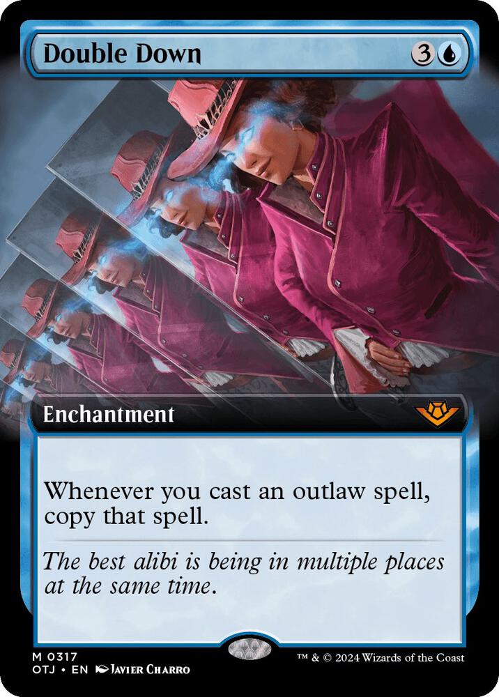 Double Down 317 (Outlaws of Thunder Junction)  - Foil | Good Games Adelaide SA