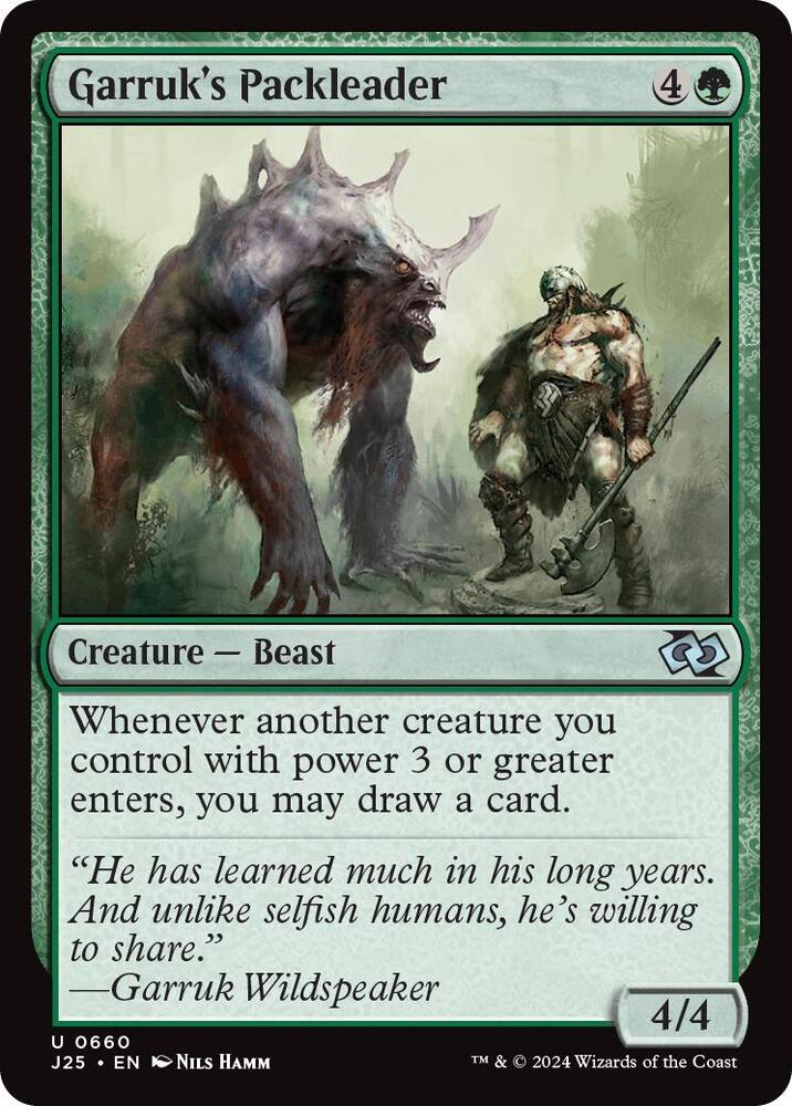 Garruk's Packleader 660 (Foundations Jumpstart)  | Good Games Adelaide SA