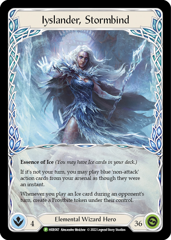 Iyslander, Stormbind [HER067] (Promo)  Rainbow Foil | Good Games Adelaide SA