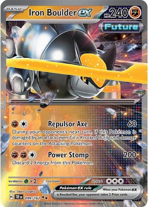 Iron Boulder ex 099/162 (SV05: Temporal Forces)  - Holofoil | Good Games Adelaide SA