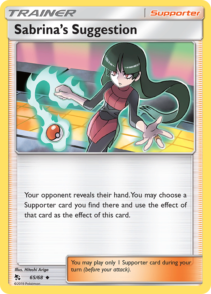 Sabrina's Suggestion (65/68) [Sun & Moon: Hidden Fates] | Good Games Adelaide SA