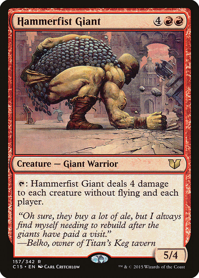 Hammerfist Giant [Commander 2015] | Good Games Adelaide SA