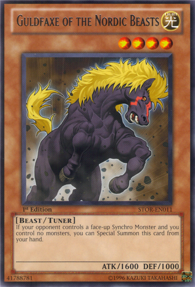 Guldfaxe of the Nordic Beasts [STOR-EN011] Rare | Good Games Adelaide SA