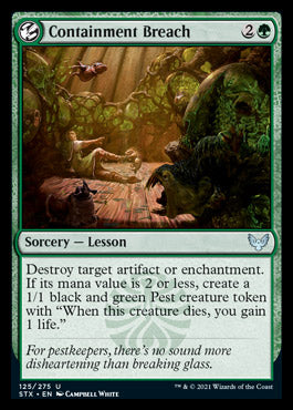 Containment Breach [Strixhaven: School of Mages] | Good Games Adelaide SA