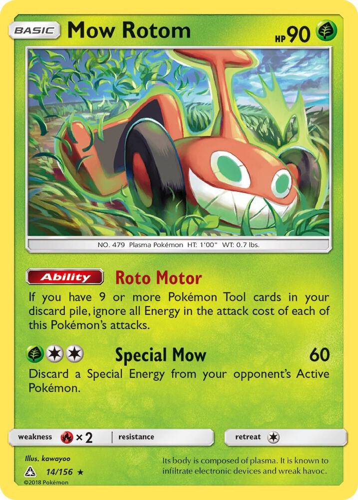 Mow Rotom 14/156 (SM - Ultra Prism)  | Good Games Adelaide SA