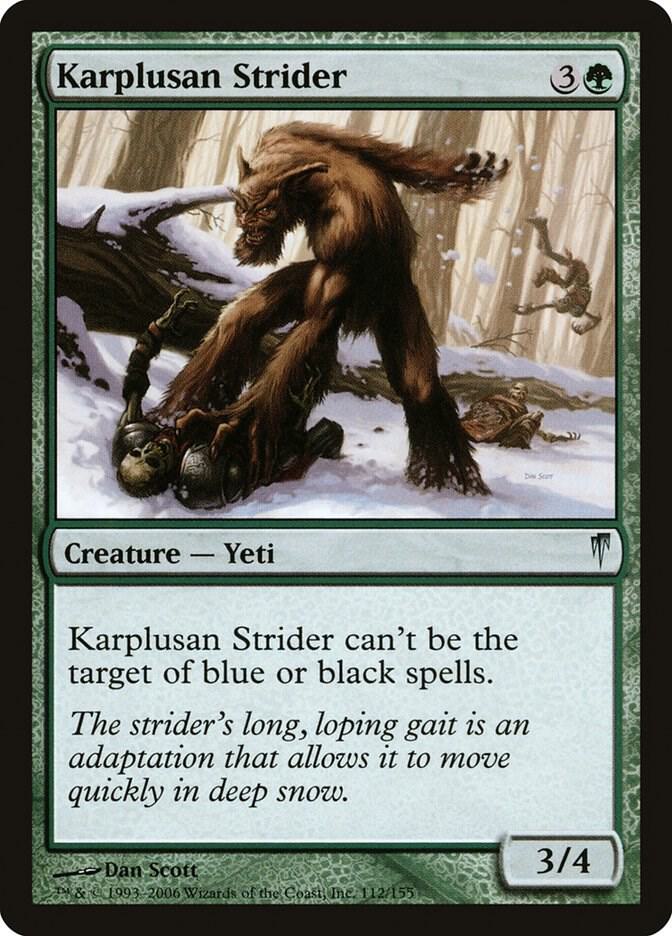 Karplusan Strider 112 (Coldsnap)  - Foil | Good Games Adelaide SA