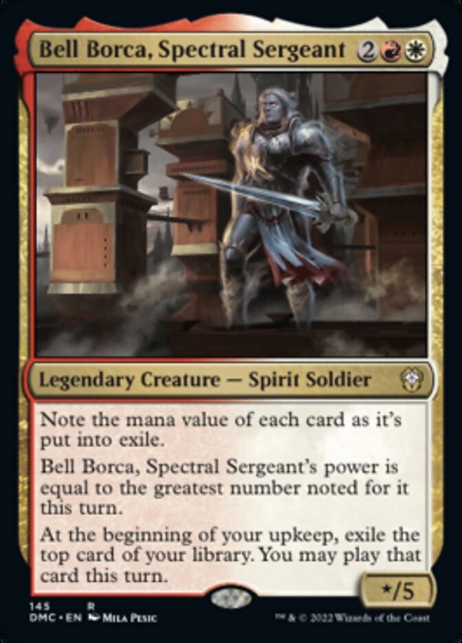 Bell Borca, Spectral Sergeant [Dominaria United Commander] | Good Games Adelaide SA