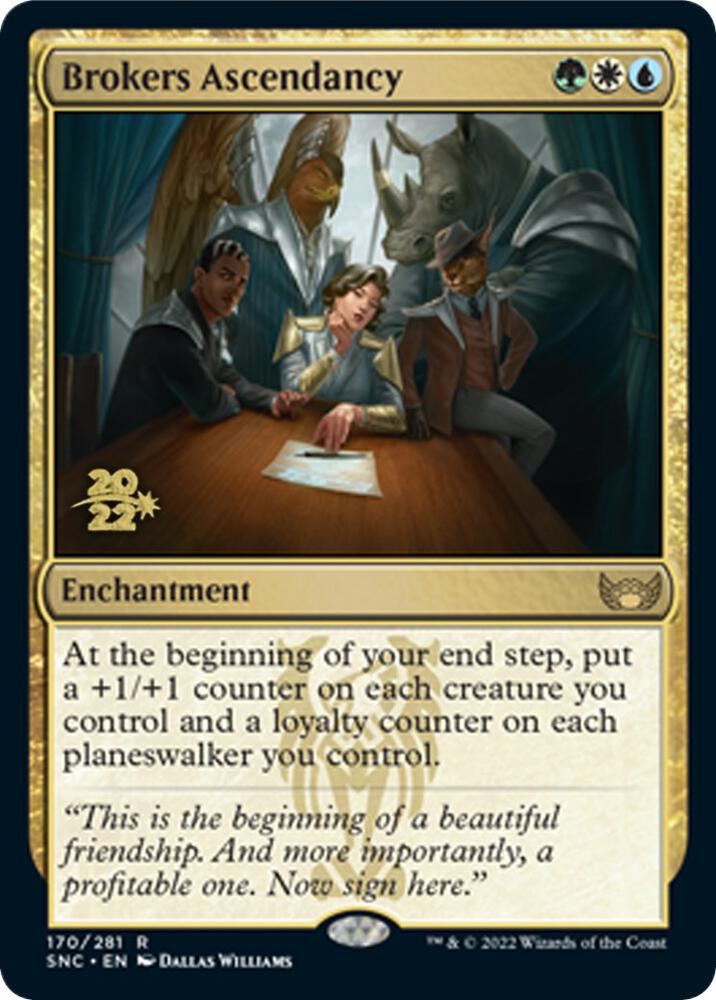 Brokers Ascendancy 170 (Prerelease Cards)  - Foil | Good Games Adelaide SA