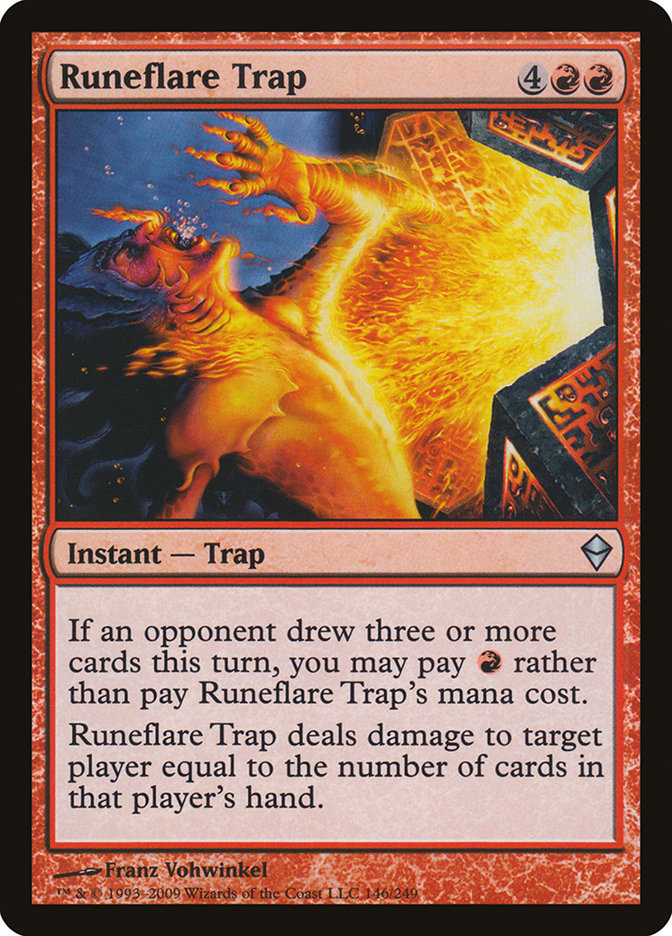Runeflare Trap 146 (Zendikar)  - Foil | Good Games Adelaide SA