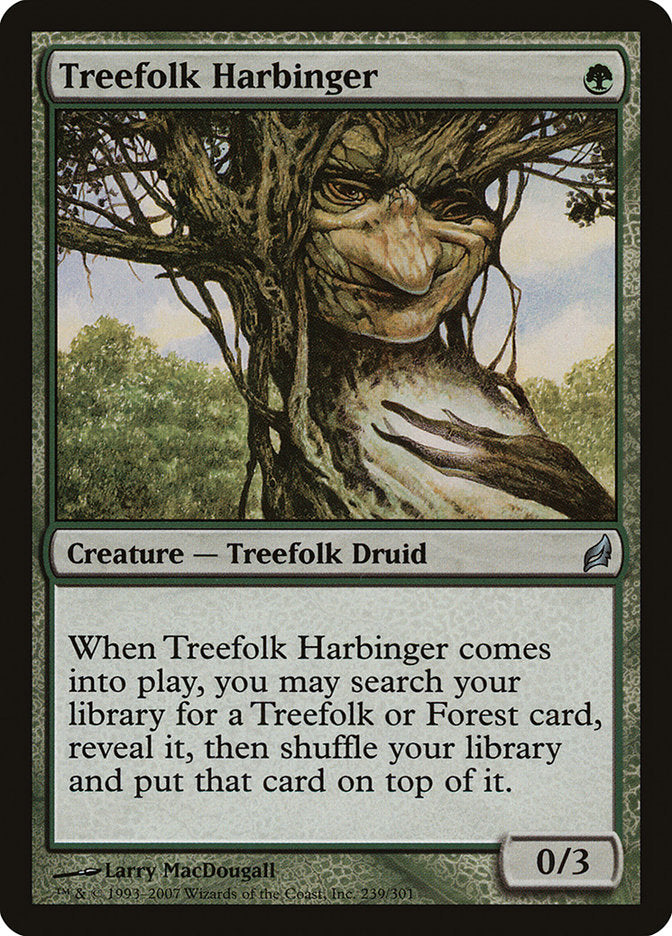 Treefolk Harbinger [Lorwyn] | Good Games Adelaide SA
