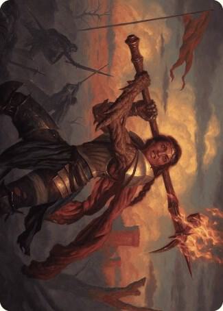 Imodane the Pyrohammer Art Card 18 (Art Series: Wilds of Eldraine)  | Good Games Adelaide SA