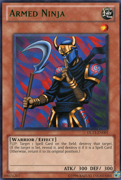 Armed Ninja (Green) [DL13-EN001] Rare | Good Games Adelaide SA