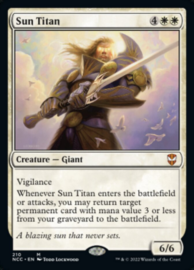 Sun Titan [Streets of New Capenna Commander] | Good Games Adelaide SA