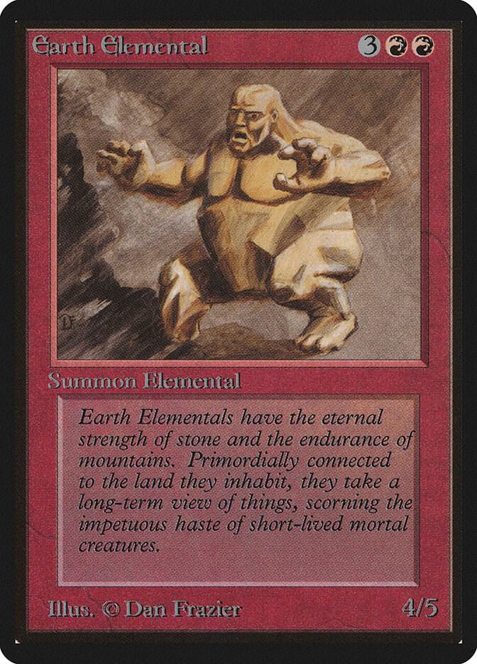Earth Elemental 145/302 (Beta Edition)  | Good Games Adelaide SA