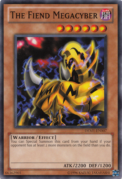 The Fiend Megacyber [DEM1-EN007] Common | Good Games Adelaide SA