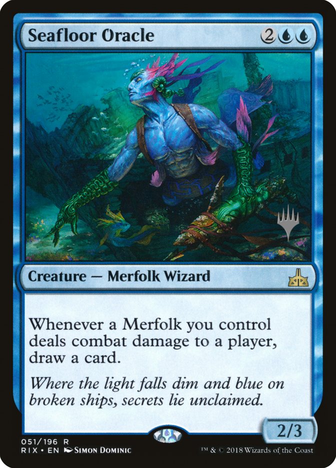 Seafloor Oracle [Rivals of Ixalan Promos] | Good Games Adelaide SA