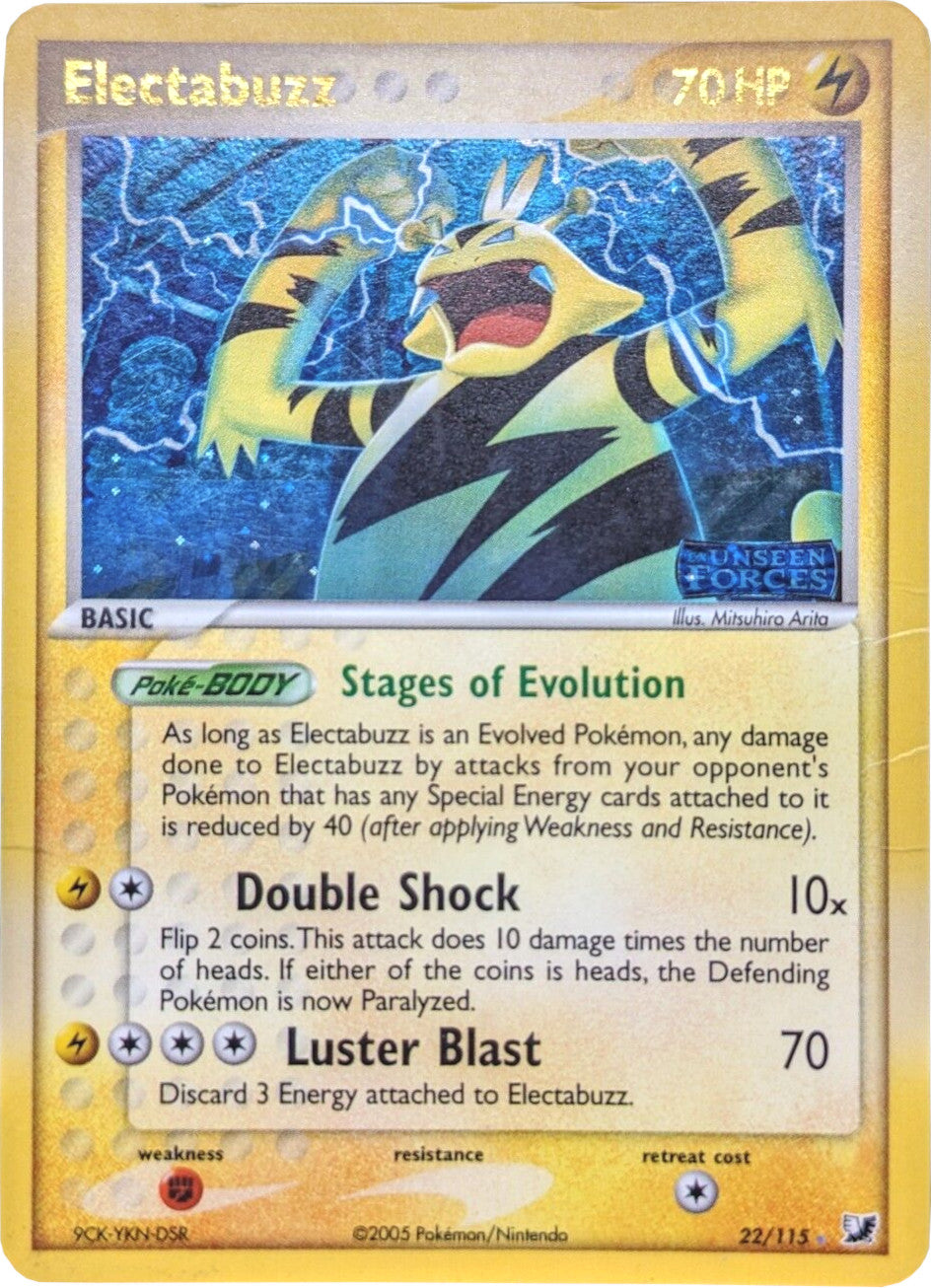 Electabuzz (22/115) (Stamped) [EX: Unseen Forces] | Good Games Adelaide SA