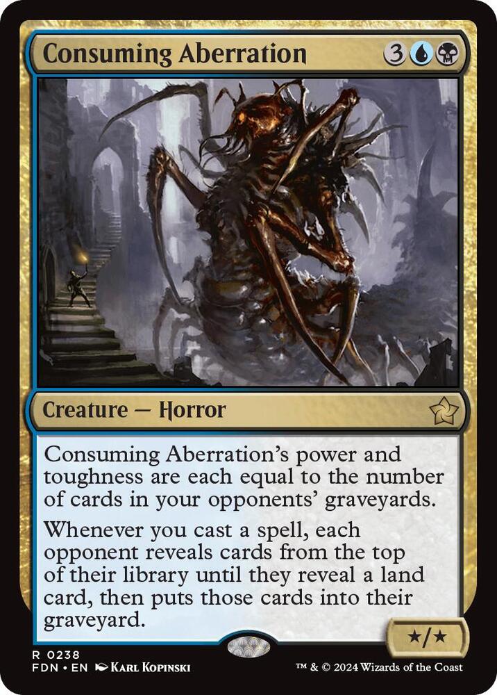 Consuming Aberration 238 (Foundations)  - Foil | Good Games Adelaide SA