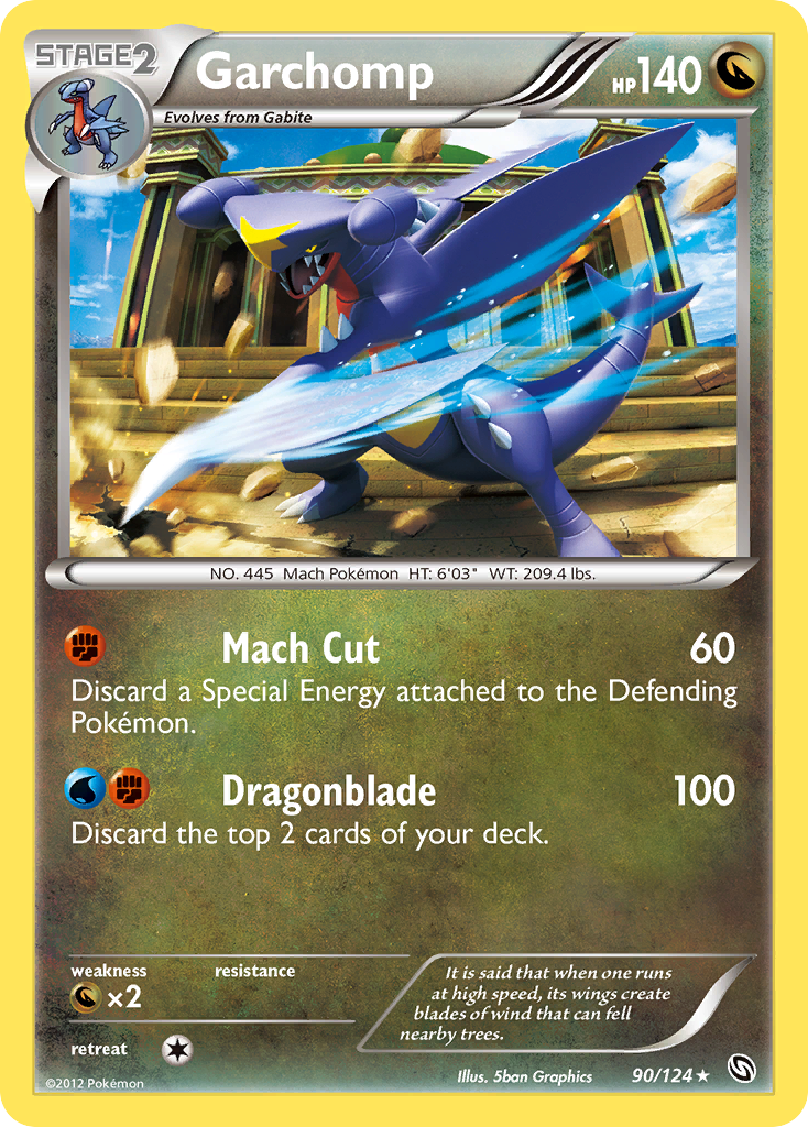 Garchomp (90/124) [Black & White: Dragons Exalted] | Good Games Adelaide SA
