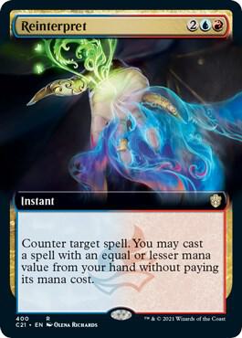Reinterpret Extended Art 400 (Commander 2021)  | Good Games Adelaide SA