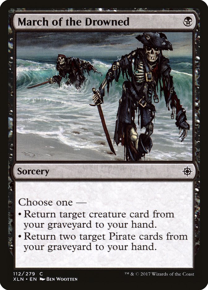 March of the Drowned 112 (Ixalan)  - Foil | Good Games Adelaide SA