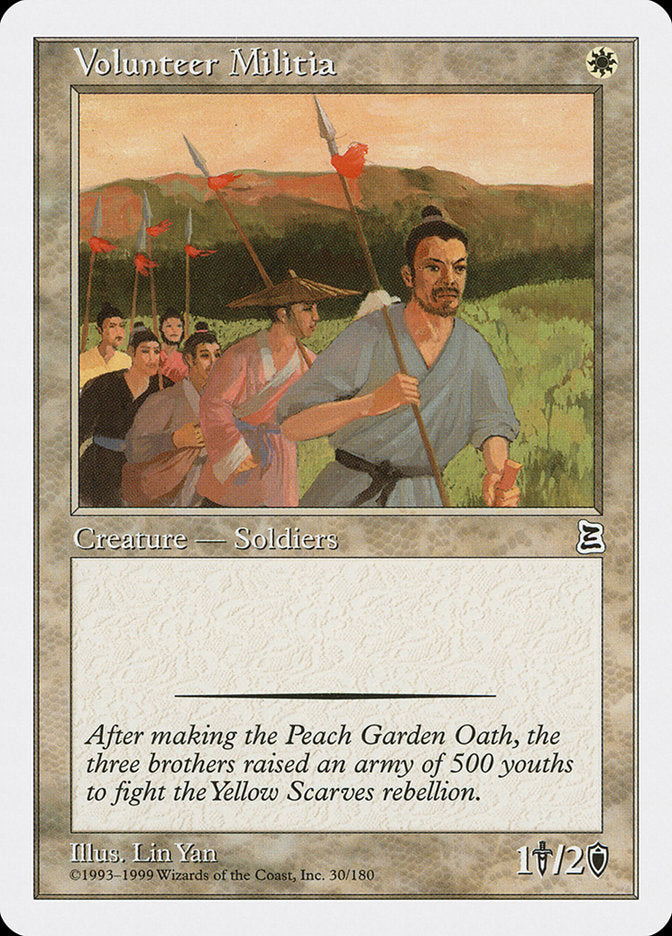 Volunteer Militia 30 (Portal Three Kingdoms)  | Good Games Adelaide SA