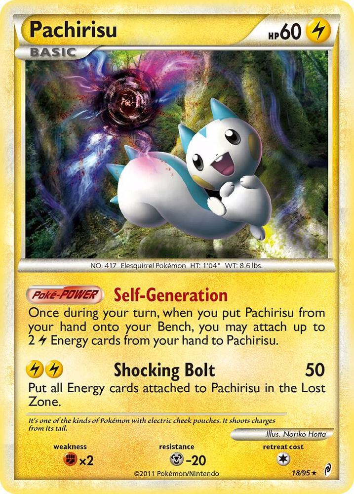 Pachirisu 18/95 (Call of Legends)  - Holofoil | Good Games Adelaide SA