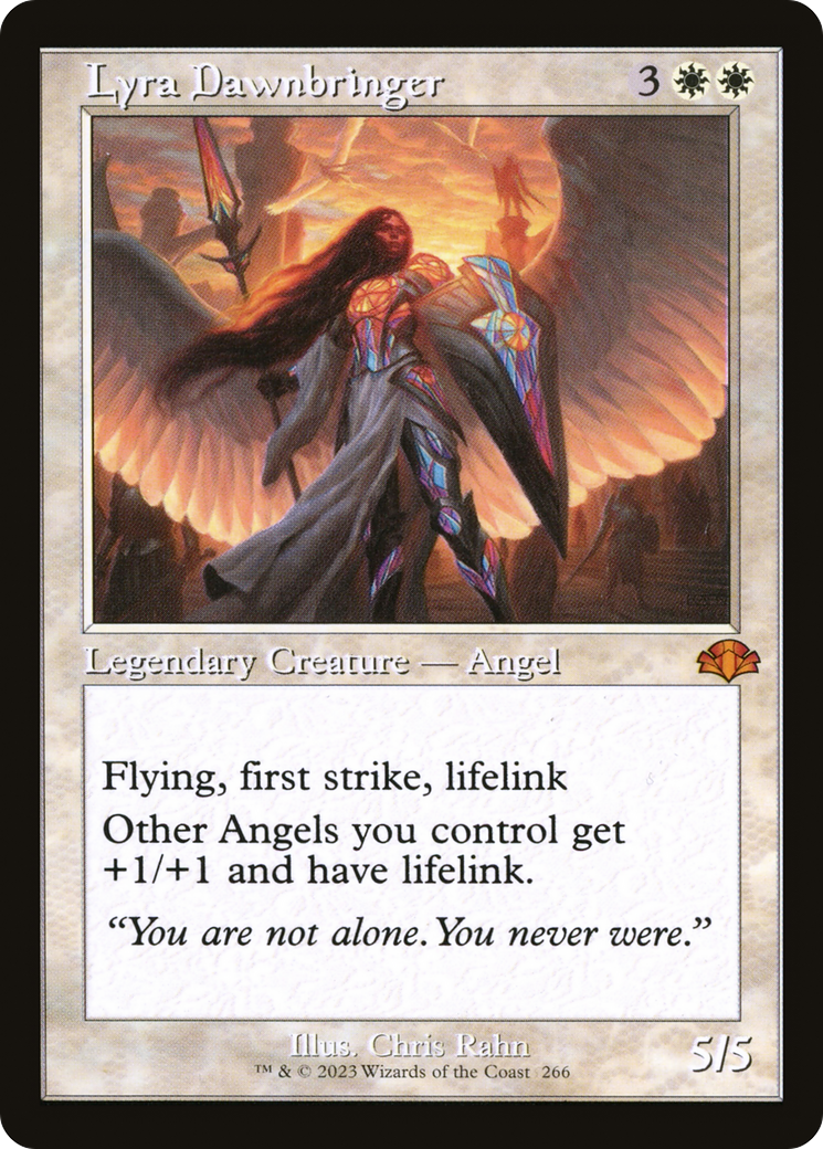 Lyra Dawnbringer (Retro) [Dominaria Remastered] | Good Games Adelaide SA
