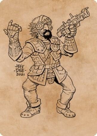 Jan Jansen Chaos Crafter Art Card 66 (Art Series: Commander Legends: Battle for Baldur's Gate)  | Good Games Adelaide SA