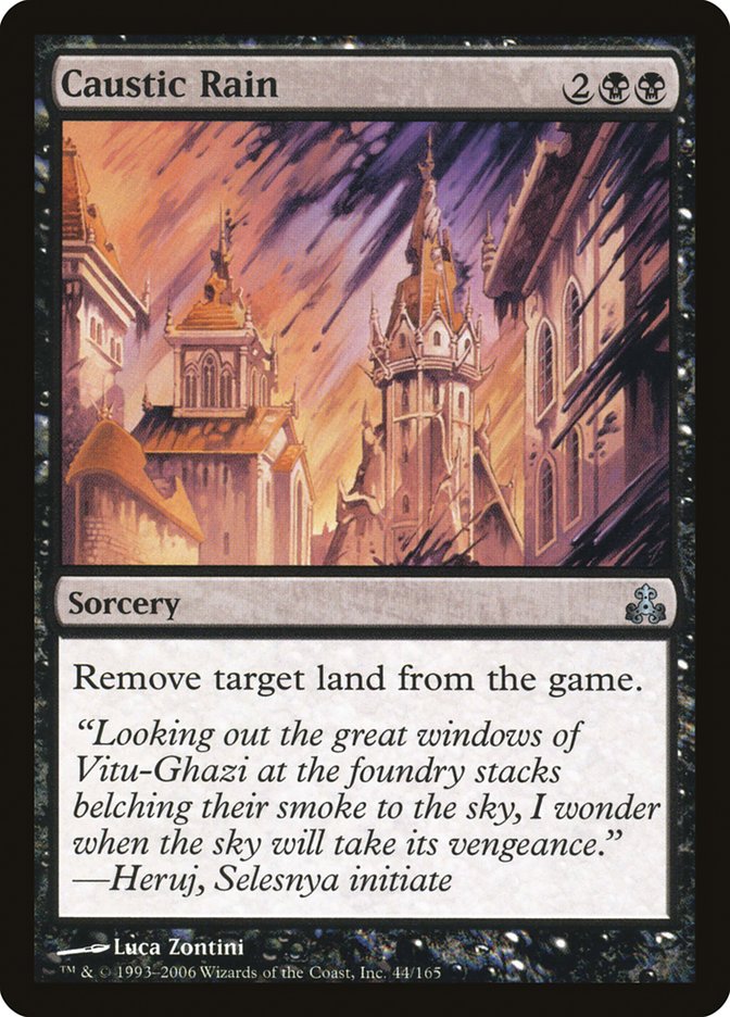 Caustic Rain 44 (Guildpact)  - Foil | Good Games Adelaide SA