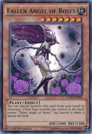 Fallen Angel of Roses [LC5D-EN094] Ultra Rare | Good Games Adelaide SA