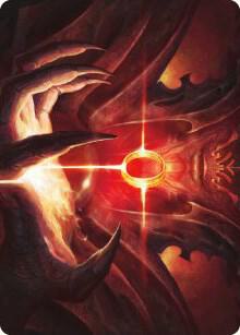 Sol Ring Art Card 76 (Art Series: Universes Beyond: The Lord of the Rings: Tales of Middle-earth)  | Good Games Adelaide SA