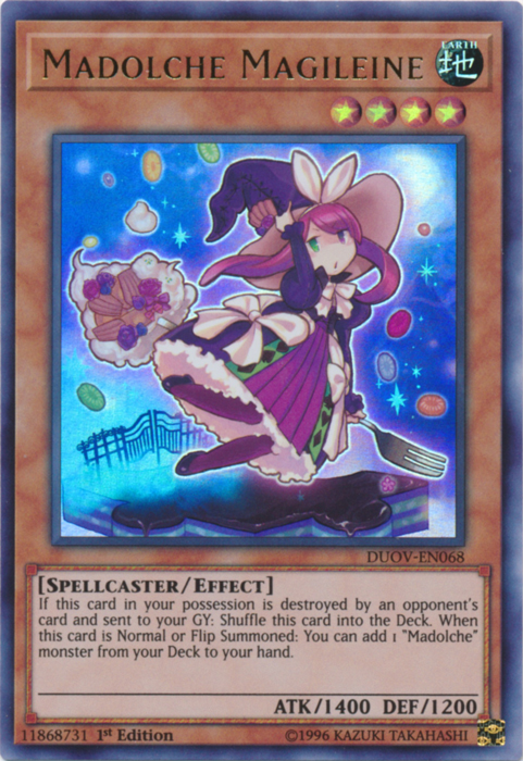 Madolche Magileine [DUOV-EN068] Ultra Rare | Good Games Adelaide SA