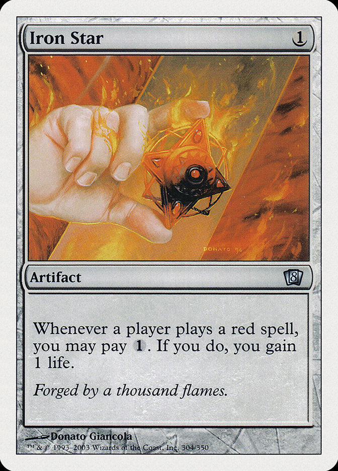 Iron Star 304 (8th Edition)  - Foil | Good Games Adelaide SA