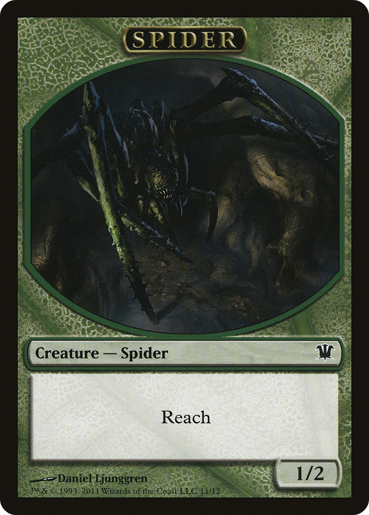 Insect // Spider Double-Sided Token [Innistrad Remastered Tokens] | Good Games Adelaide SA