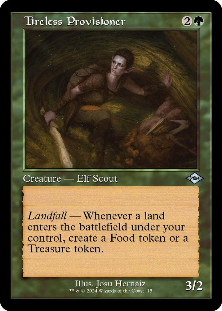 Tireless Provisioner Retro Frame 15 (Modern Horizons 2)  - Foil | Good Games Adelaide SA