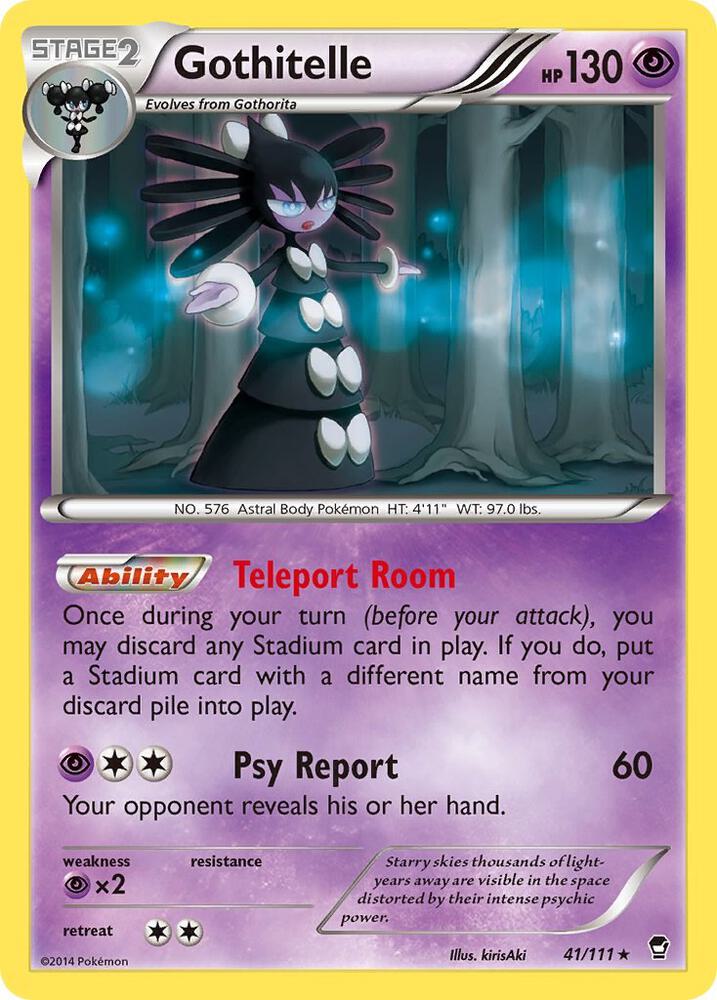 Gothitelle 41/111 (XY - Furious Fists)  | Good Games Adelaide SA