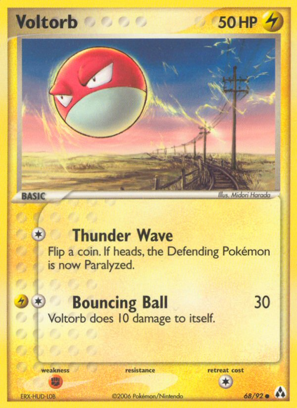 Voltorb (68/92) [EX: Legend Maker] | Good Games Adelaide SA