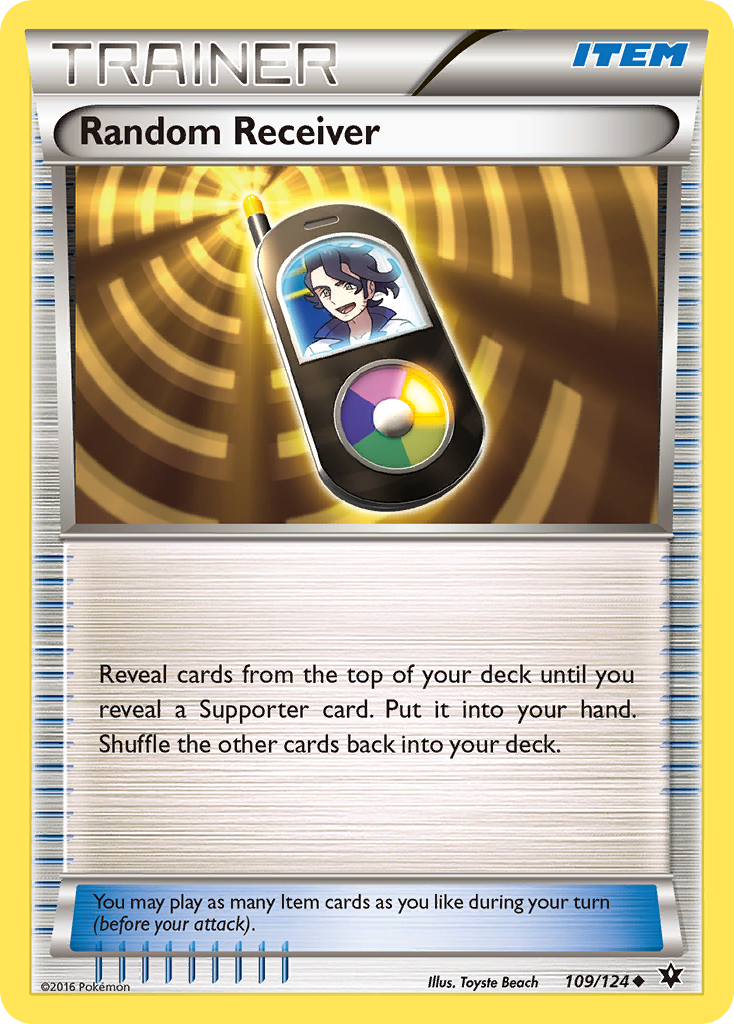 Random Receiver (109/124) [XY: Fates Collide] | Good Games Adelaide SA
