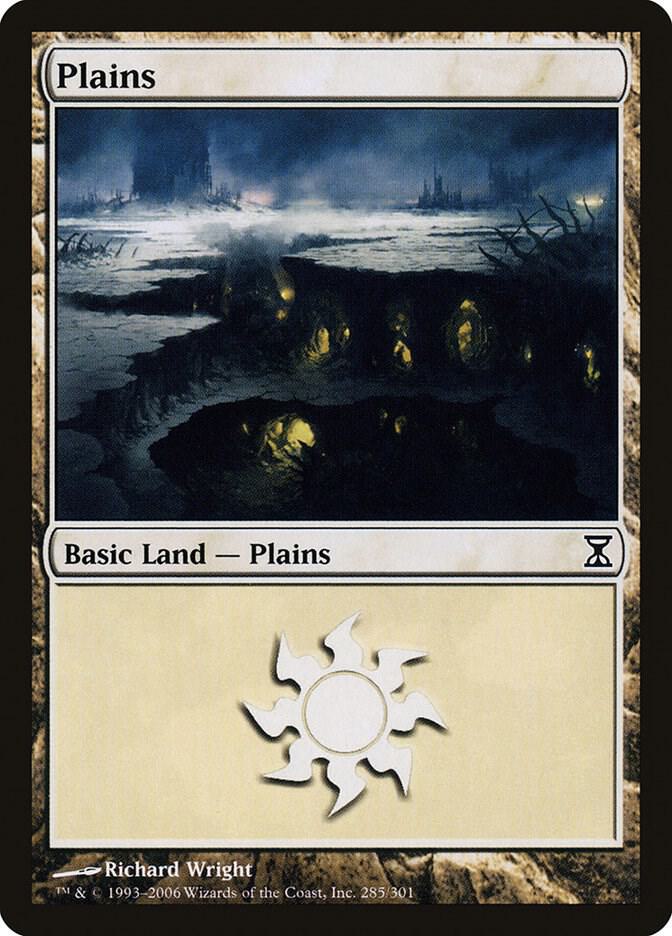 Plains 285 (Time Spiral)  - Foil | Good Games Adelaide SA